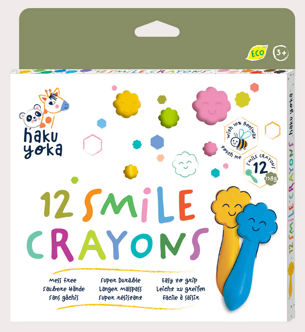 Haku Yoka 12 Smile Crayons