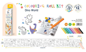 Colouring Roll Kit Dino World