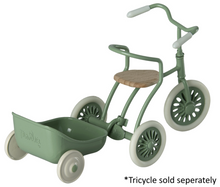 Load image into Gallery viewer, Maileg Tricycle Trailer Green
