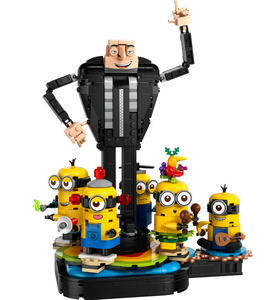 Lego Despicable ME4 Brick-Built Gru and Minions 75582