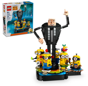 Lego Despicable ME4 Brick-Built Gru and Minions 75582