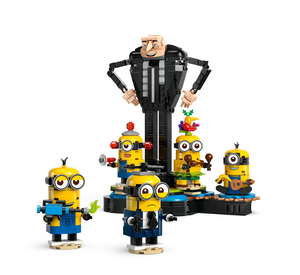 Lego Despicable ME4 Brick-Built Gru and Minions 75582