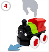 Load image into Gallery viewer, Brio Steam &amp; Go Train 30411
