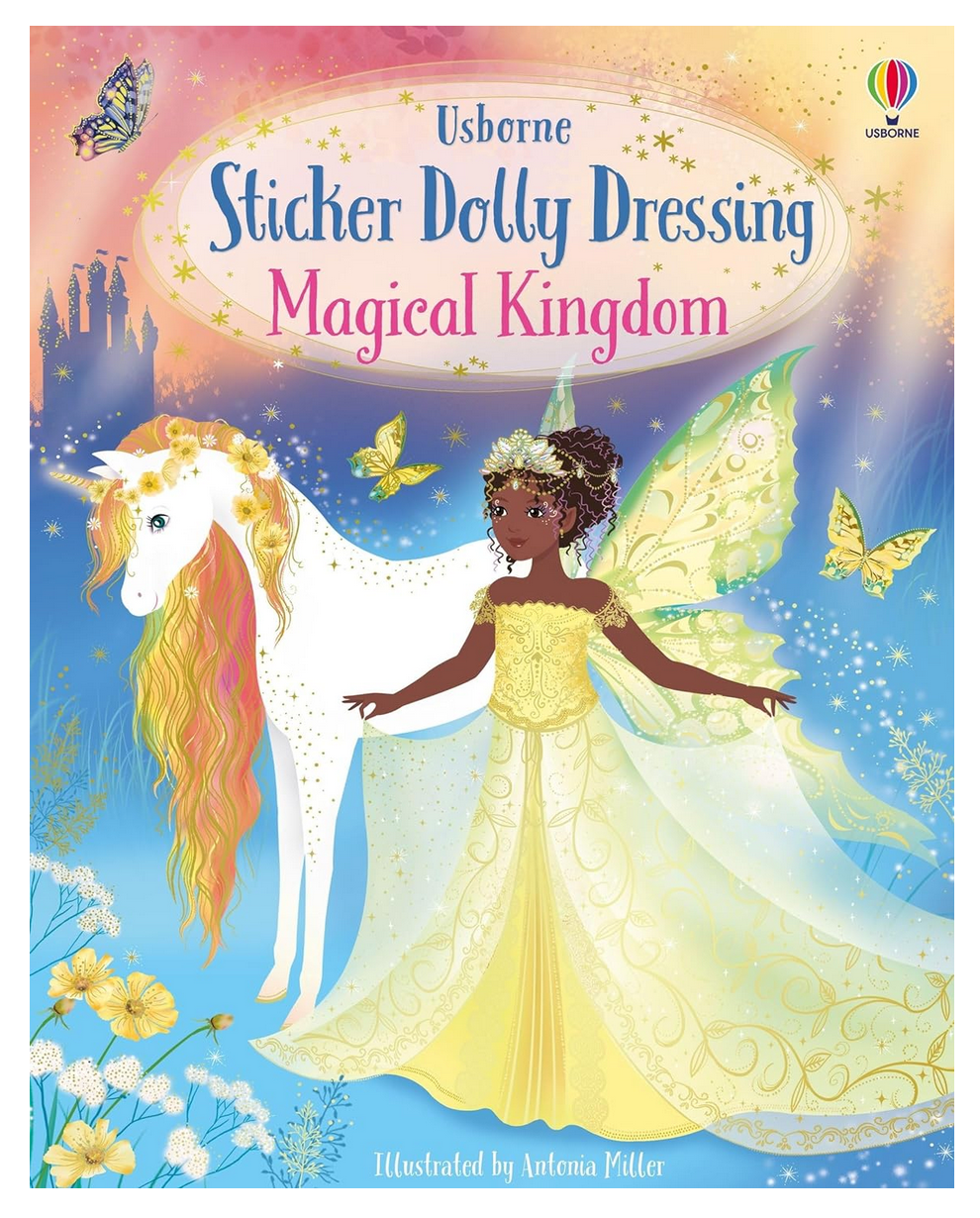 Usborne Sticker Dolly Dressing Magical Kingdom
