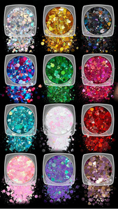 Face & Body Glitter 12 Colours