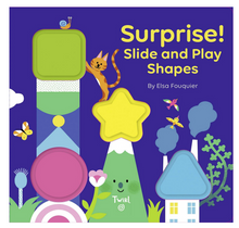 Load image into Gallery viewer, Suprise Slide &amp; Play Shapes - Board Book
