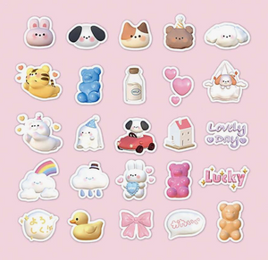 Cute Stickers Set of 50