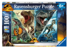 Load image into Gallery viewer, Ravensburger Jurrasic World Species Surveillance 100 Piece XXL Puzzle
