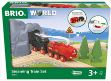 Load image into Gallery viewer, Brio Steaming Train Set 36017
