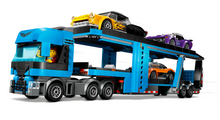 Load image into Gallery viewer, Lego City Car Transporter Truck with Sports Cars 60408
