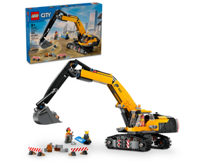 Lego City Yellow Construction Excavator 60420