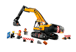 Lego City Yellow Construction Excavator 60420