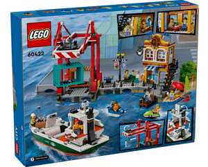 Lego City Seaside Harbor with Cargo Ship 60422