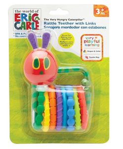 Very Hungry Catepillar Rattle Teether with Links