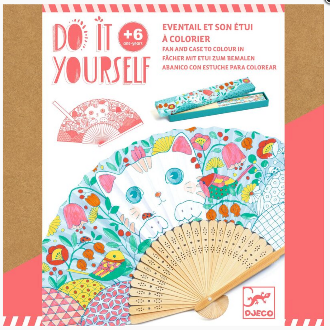 Djeco Do It Yourself Koneko Fan