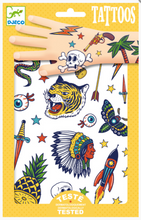 Load image into Gallery viewer, Djeco Bang Bang Temporary Tattoos
