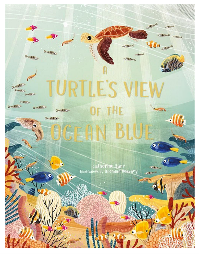 A Turtle's View Of the Ocean Blue - Hardcover