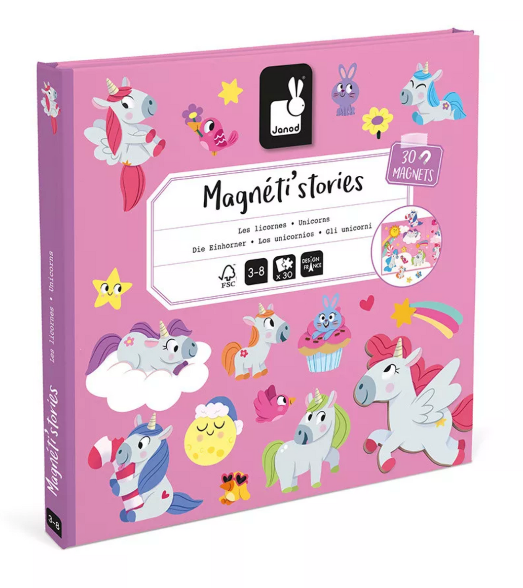 Janod Magnetic Stories - Unicorn