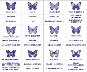 Mudpuppy Shaped Memory Match Butterflies