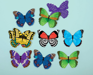 Mudpuppy Shaped Memory Match Butterflies