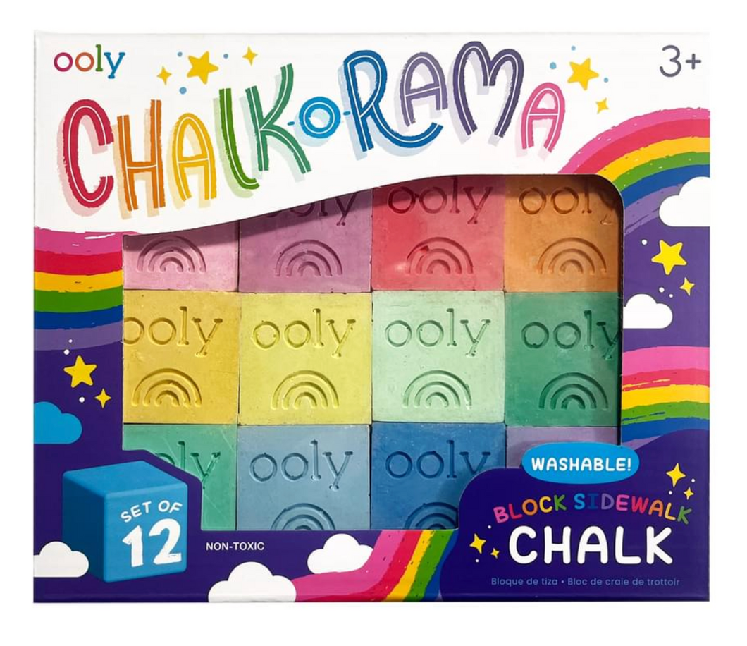 Ooly Chalk-o-Rama Sidewalk Chalk