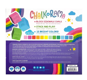 Ooly Chalk-o-Rama Sidewalk Chalk