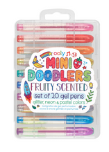 Load image into Gallery viewer, Ooly Mini Doodle Fruit Gel Pens
