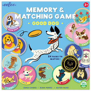 Eeboo Good Dog Memory Game