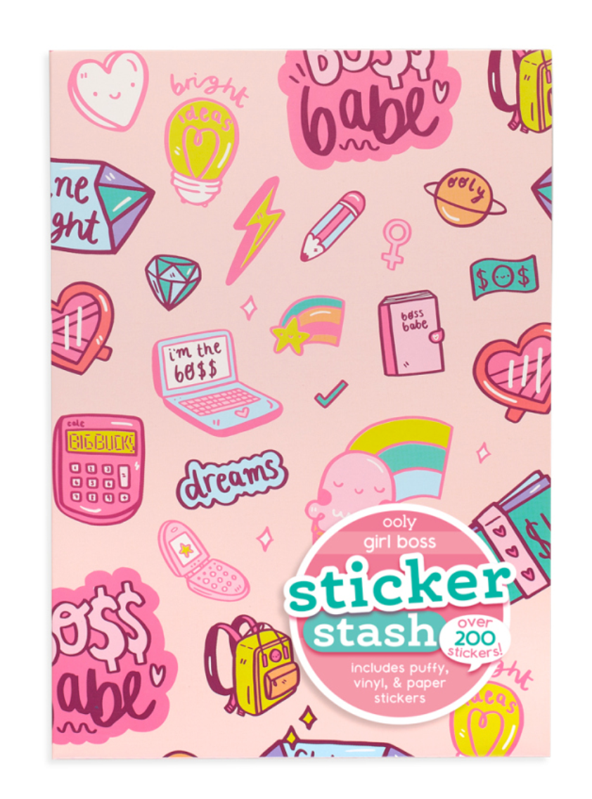 Ooly Sticker Stash Girl Boss