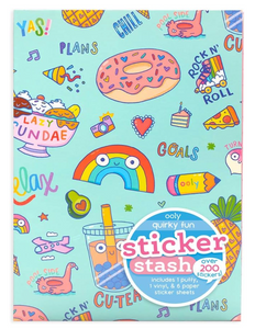 Ooly Sticker Stash Quirky Fun