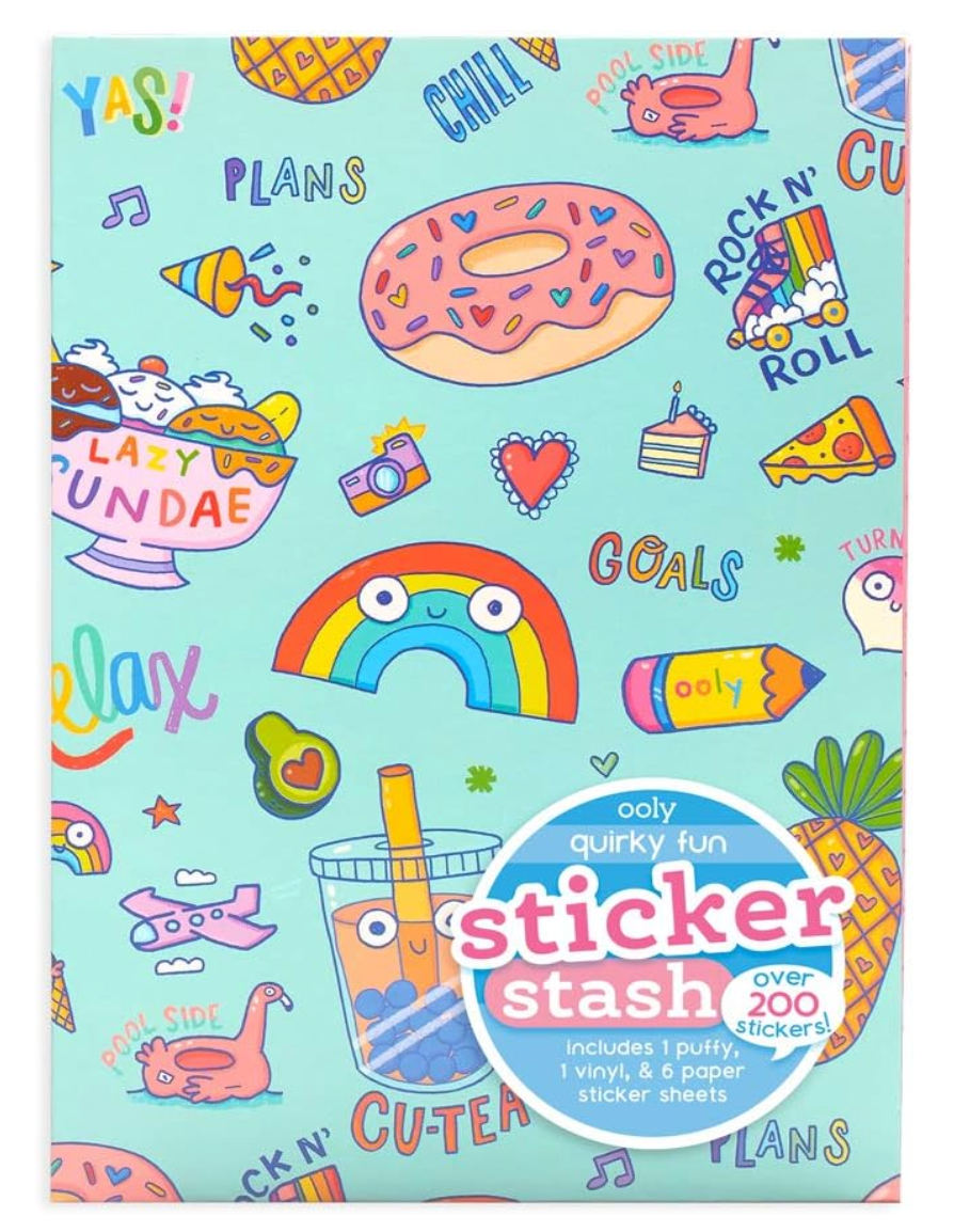 Ooly Sticker Stash Quirky Fun