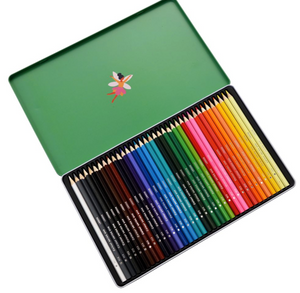 Rex London Fairies Tin of 36 Coloured Pencils