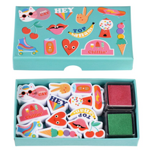 Load image into Gallery viewer, Rex London Top Banana Mini Stamp Set
