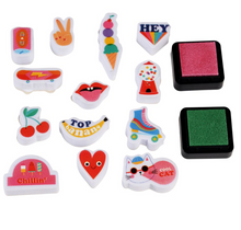 Load image into Gallery viewer, Rex London Top Banana Mini Stamp Set
