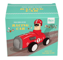 Load image into Gallery viewer, Rex London Push Down Action Racing Car
