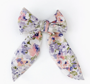 Floral Hair Bow