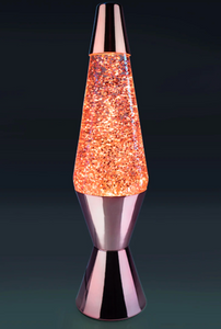 Diamond Glitter Lamp Rose Gold