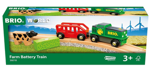 Brio Farm Battery Train 36018