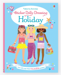 Usborne Sticker Dolly Dressing Holiday