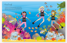 Load image into Gallery viewer, Usborne Sticker Dolly Dressing Holiday
