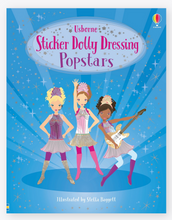 Load image into Gallery viewer, Usborne Sticker Dolly Dressing Popstars
