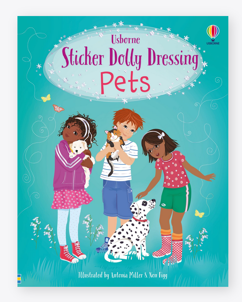 Usborne Sticker Dolly Dressing Pets