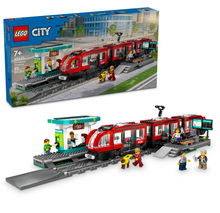 Load image into Gallery viewer, Lego City Downtown Streetcar and Station 60423
