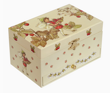 Load image into Gallery viewer, Flower Fairies Strawberry Fairy Musical Jelwelery Box
