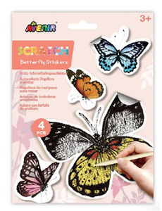 Avenir Scratch Stickers Butterfly