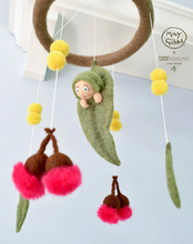 Load image into Gallery viewer, Tara Treasures X May Gibbs Gumnut Baby Mobile
