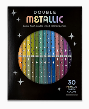 Load image into Gallery viewer, Double Metallic Dual Ended Colored Pencils
