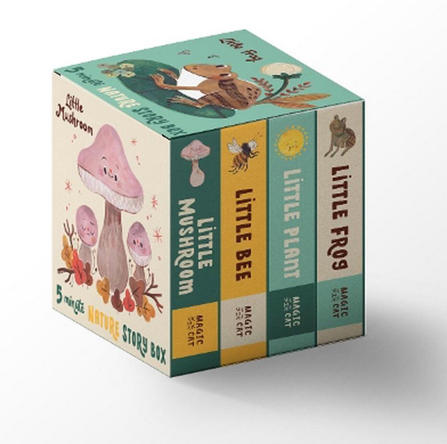 5 Minute Nature Story Box - 4 Board Books