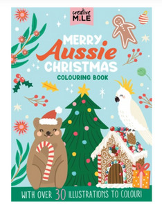 Merry Aussie Christmas Colouring Book