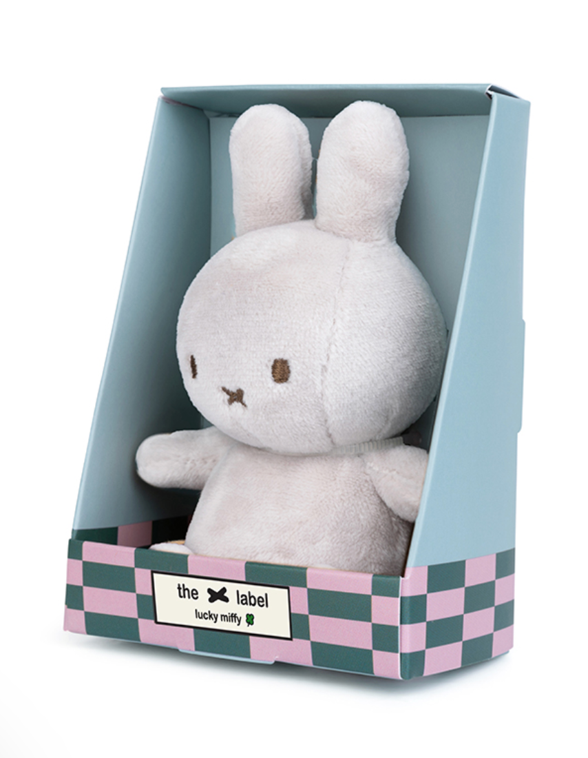 Lucky Miffy Sitting Grey 10cm